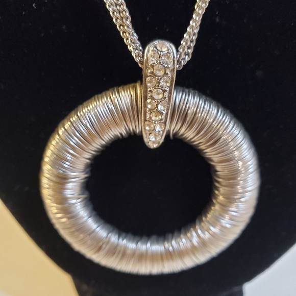 Necklace with Pendant  silver tone - Picture 3 of 8